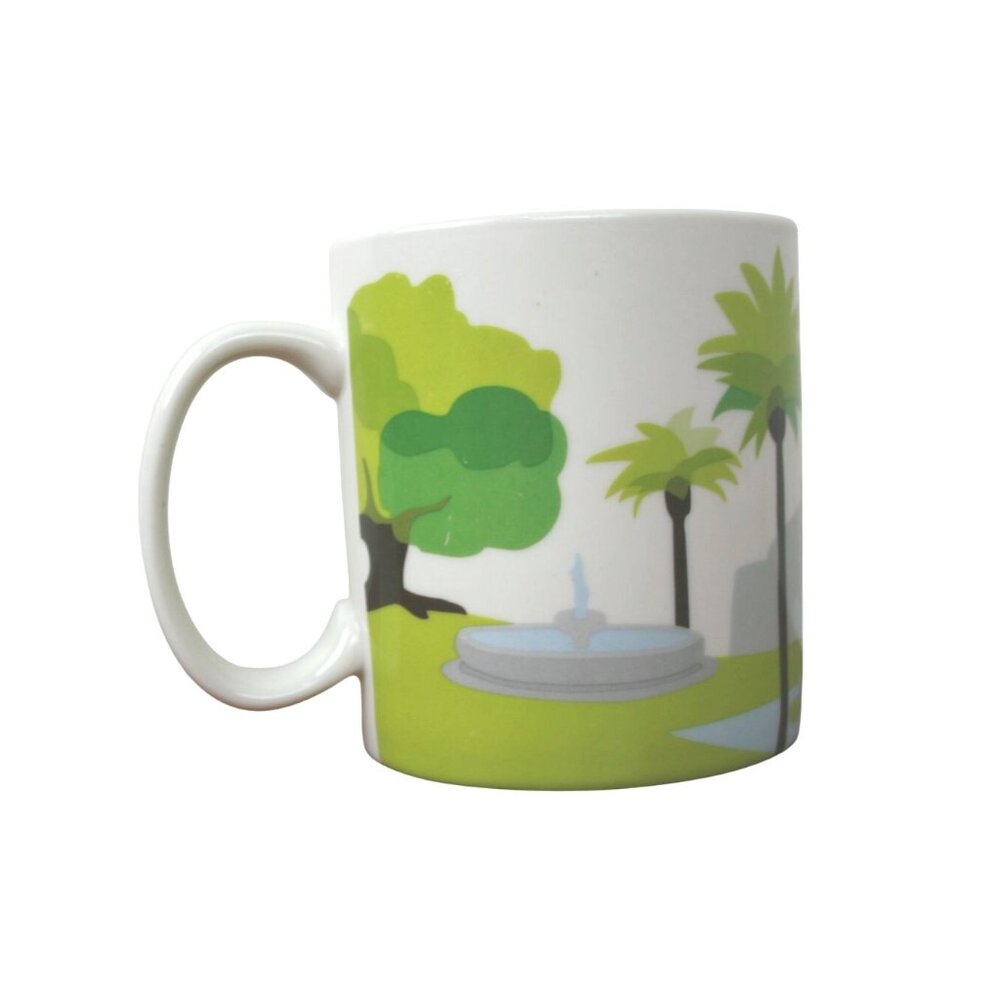 Starbucks San Francisco & San Diego Mug Set Scenic Parks Design Ceramic 18 Oz Se - Picture 10 of 14